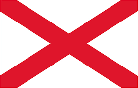 The current flag of alabama (the second in alabama state history) was adopted by act 383 of the alabama state legislature on february 16, 1895: Alabama Flag The Map Shop