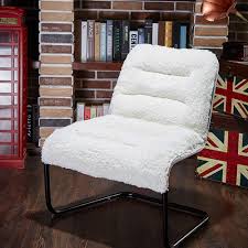 These cozy seats see a deep, rounded style that surrounds you with a soft cushion. Padded Folding Bedroom Reading Leisure Lounge Chair Sherpa Seat For Living Room Zenree Comfy Dorm Chairs White Dorm Teens Den Living Room Furniture Furniture