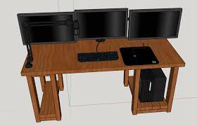 Step by step guide on how to build this custom all wood desk for computers, studying, work bench, whatever you need. 25 Brilliant And Easy To Build Diy Computer Desks