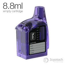 The large firing button protrudes minimally out. Genuine Joyetech Atopack Penguin Purple Replacement Cartridge 8 8ml Capacity