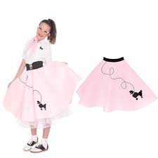 poodle skirt light pink