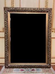 Large Antique Wall Mirror 1860s For