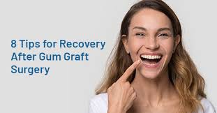 recovery after gum graft surgery