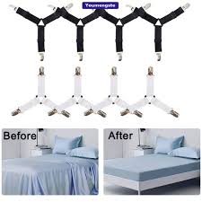 3 Clips Bed Corner Holder Bed Sheet
