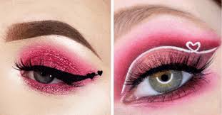 heart eyeliner is the new makeup trend