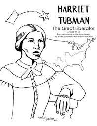 Students can color a picture of harriet tubman. Harriet Tubman North Star Coloring Page By Mrsspeaker Tpt