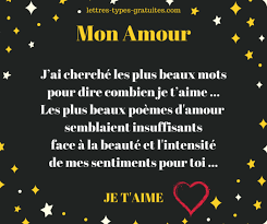 Check spelling or type a new query. Lettre D Amour Saint Valentin Poemes St Valentin Message Romantique