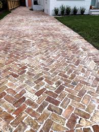 how to clean brick pavery love
