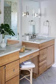 dual bath vanity with drop down middle