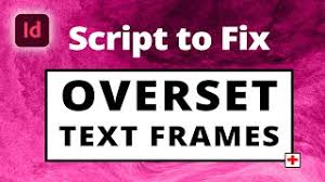fix overset text frames with an auto