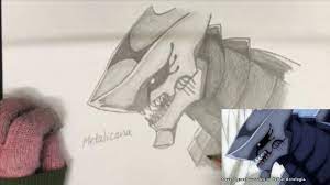 Drawing Metalicana (Fairy Tail) フェアリーテイル メタリカーナ 描いてみた - YouTube