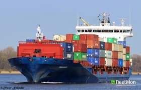 Aktuelle news aus kiel, bilder aus kiel, geschichten und reportagen aus kiel. Container Ship Contacted Dolphins In Kiel Canal Elbsky Fleetmon Maritime News
