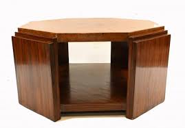 Art Deco Octagonal Coffee Table For
