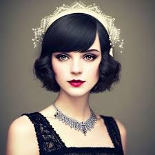 glamour of the 1920s in makeup