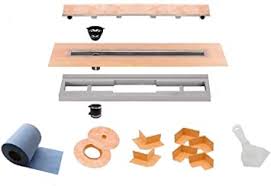We did not find results for: Schluter Kerdi Line 48 Inch Offset Shower Drain Kit Bonding Flange Channel Body Kl1vo60e120 Tileable Grate Assembly Kl1droe120 Waterproofing Band And Putty Knife Amazon Com