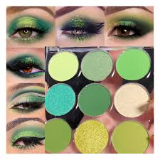 green eyeshadow dark green eye shadow