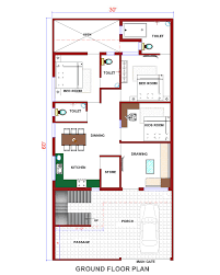 triplex family home plans in india