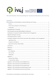 PDF) IO5: Gamification and Storytelling for Vocational Education and  Training IO5 Gamification and Storytelling for Vocational Education and  Training