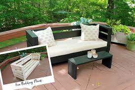 Outdoor Furniture Build Plans Home