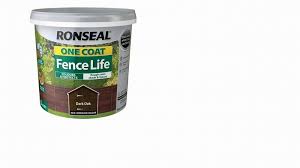 Ronseal One Coat Fence Life Dark Oak 5l