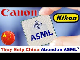 Nikon and Canon won bids for Chinese lithography machines. Has ASML been abandoned by China? - YouTube