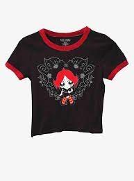 Ruby Gloom Heart Girls Baby Ringer T-Shirt | Hot Topic