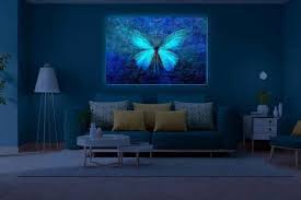 Erfly Design Backlit Wall Art