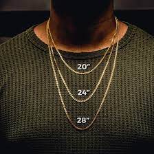 Men Necklace Length Guide: How To Measure & Choose The Right Necklace –  SEVEN50