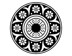 Résultat de recherche d'images pour "coloriage à imprimer mandala fleurs"