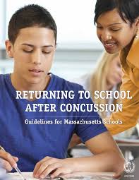 RETURNING TO SCHOOL AFTER CONCUSSION