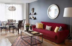 14 Modern Color Scheme For Red Couch In