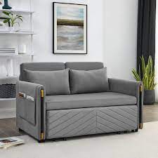 j e home 73 in w gray polyester full