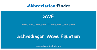 swe definition schrodinger wave