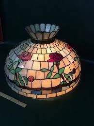 vintage leaded stained glass fl