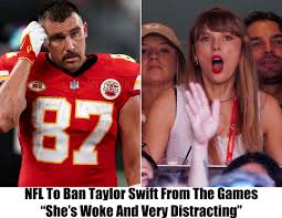 SpaceX Fanclub - NFL To Implement Ban on Taylor Swift's Attendance at Games  | Facebook