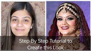 indian bridal makeup tutorial how to