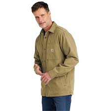 carhartt rugged flex fleece lined shirt