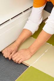 how to install a linoleum tile floor