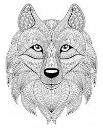 In addition to that, there are also some realistic wolf coloring pages. Wolves Coloring Pages For Adults