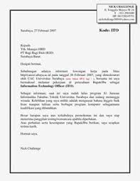   Contoh Application Letter CV Bahasa Inggris     iCampus Indonesia 