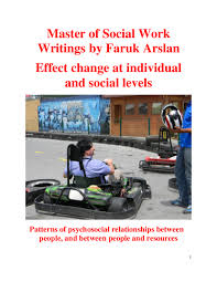Pdf Master Of Social Work Writings By Faruk Arslan Effect