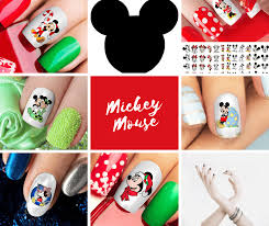 mickey mouse holidays nail art bundle