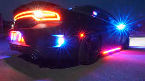 Bulletproof Dodge Charger Hellcat With Police Lights Armored By Armormax Dodge Charger Hellcat Dodge Charger Hellcat