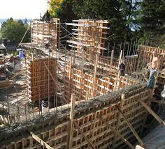 Wall Formwork Construction Of House
