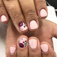 100 Most Beautiful Short Nails Designs For 2019 Pink Nails