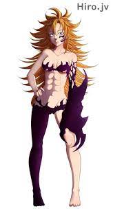 DERIERI OF THE PURITY | Seven deadly sins anime, Anime characters, Anime