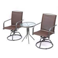 Swivel Outdoor Table And Chairs Set All
