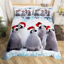 Penguin Duvet Cover Winter