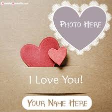 i love you romantic images with name