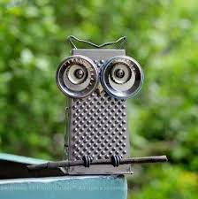 Owl Yard Art Owl Garden Art